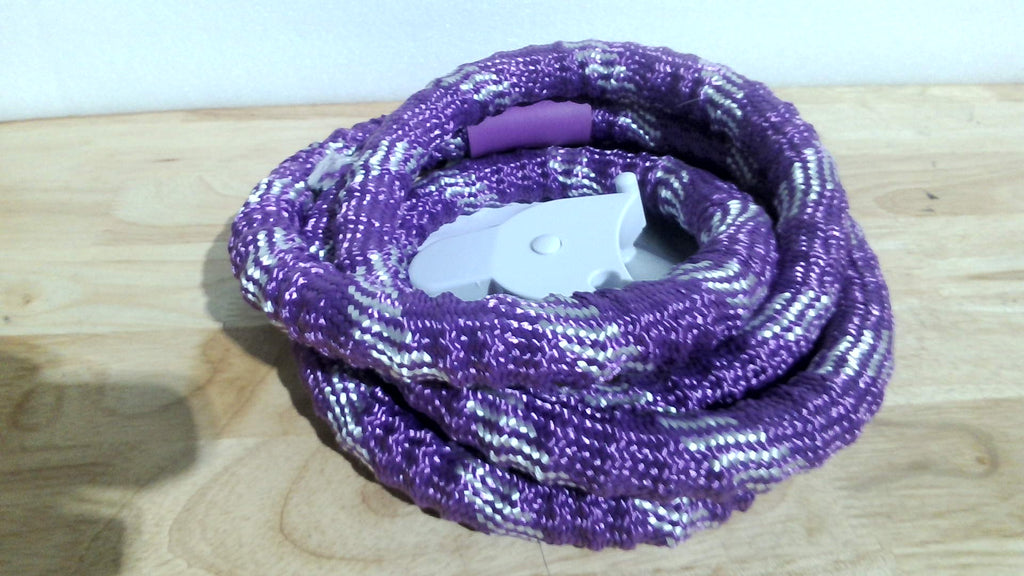 Aro de hula hoop silencioso y suave con peso para adultos, aro de ejercicio con peso de 1,5 kg (3,3 lbs) con cinta métrica corporal, aro infinito de poliéster hipoalergénico para ejercicios abdominales.
