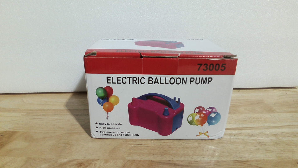 inflador eléctrico de globos de doble boquilla (Modelo 73005)