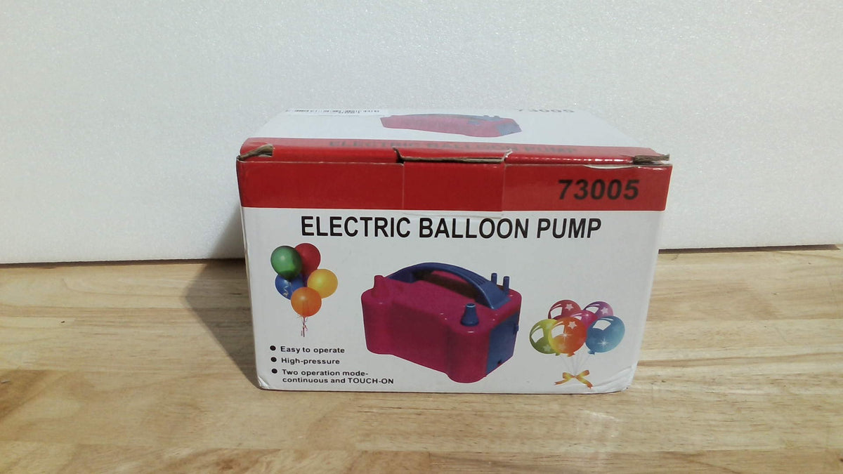 inflador eléctrico de globos de doble boquilla (Modelo 73005)