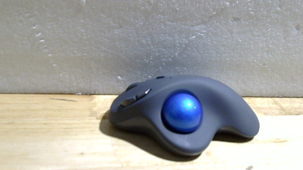 Ratón inalámbrico con trackball Nulea M501, recargable, ergonómico, fácil de controlar con el pulgar, seguimiento preciso y fluido, conexión para 3 dispositivos (Bluetooth o receptor USB), compatible con PC, portátil, Mac y Windows.