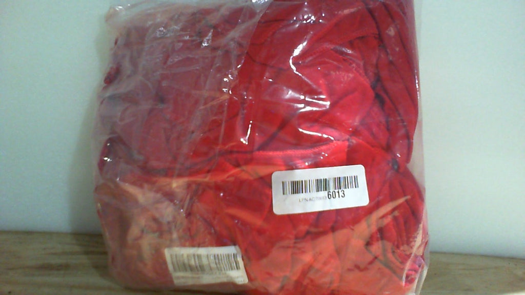 Chanumetal 50 piezas de lazos rojos para sillas, lazos rojos de spandex para sillas, elásticos sin hebilla, decoraciones para bodas, fiestas, eventos, ceremonias, cumpleaños, decoraciones nupciales