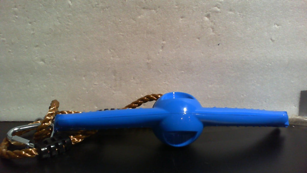YAMIPROBI Ninja-Twister Swing Spins Set: Accesorios para slackline - Mango giratorio de 360° Juguete que activa poderes ninja Accesorios de guerrero Juguetes colgantes para niños para parque infantil y patio trasero Azul