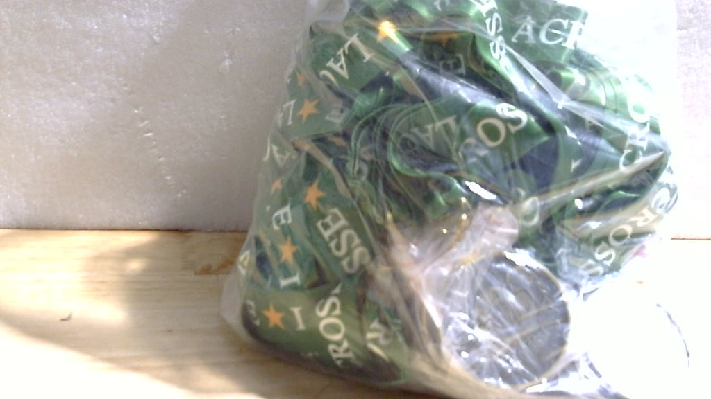 Loetere 36 piezas de medallas de premio de 2'' Trofeo divertido de premios deportivos con cuello de cabra Baloncesto Campo a través Pista de carreras Natación Cinta Premios para ganadores Regalo a granel para competiciones de equipo Recuerdos (Lacrosse)