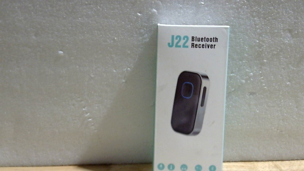 Receptor Bluetooth COMSOON para coche, adaptador Bluetooth AUX de 3,5 mm con cancelación de ruido, receptor de audio inalámbrico para estéreo doméstico/auriculares con cable, llamadas manos libres, 16 horas de duración de la batería - Negro + Plata