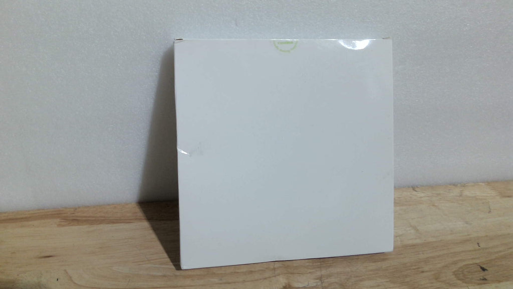 Tapas antipolvo para velas CandMak, 160 unidades, impresas en blanco mate, con lengüeta para la fabricación de velas (8,9 cm).
