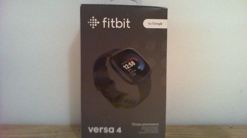 Reloj inteligente Fitbit Versa 4 con función de preparación diaria - Incluye suscripción premium de Google Health por 3 meses - GPS, monitorización continua de la frecuencia cardíaca, más de 40 modos de ejercicio, seguimiento del sueño - Negro/Grafito