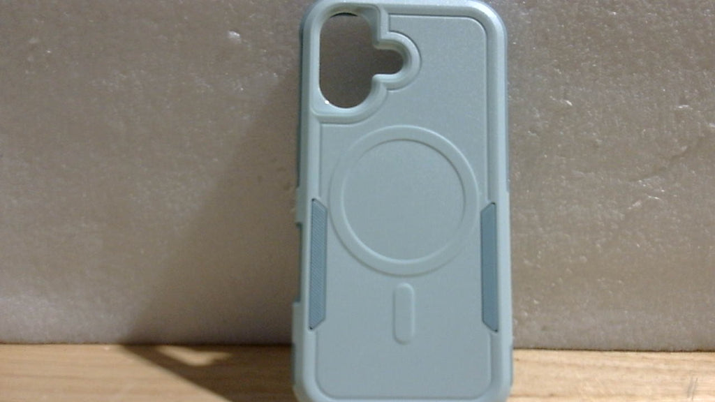 Funda magnética DEVISELOVE para iPhone 17, grado militar, doble capa, a prueba de golpes, resistente y de alta protección [compatible con MagSafe], antihuellas y antiarañazos para iPhone 17 de 6.3", color verde menta.