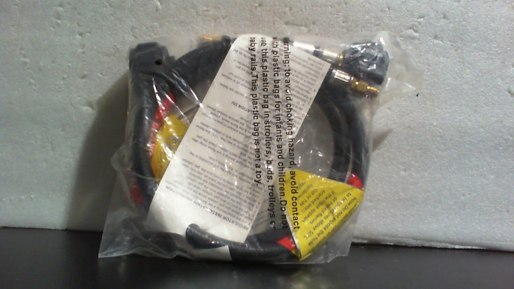 GGC Manguera de propano tipo pigtail para RV de 2 pies con conector QCC1 y abocardado macho invertido de 1/4'' (2 unidades)