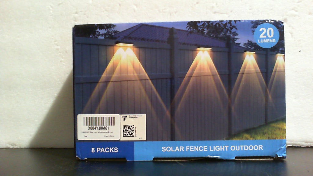 Luces solares para valla al aire libre, 2700/4000/6000K