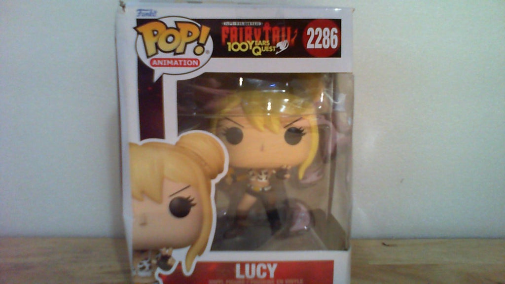 Funko Pop! Animation: Fairy Tail 100 Years Quest - Lucy - Figura coleccionable de vinilo - Idea de regalo - Producto oficial - Juguetes para niños y adultos - Fans del anime - Figura de colección