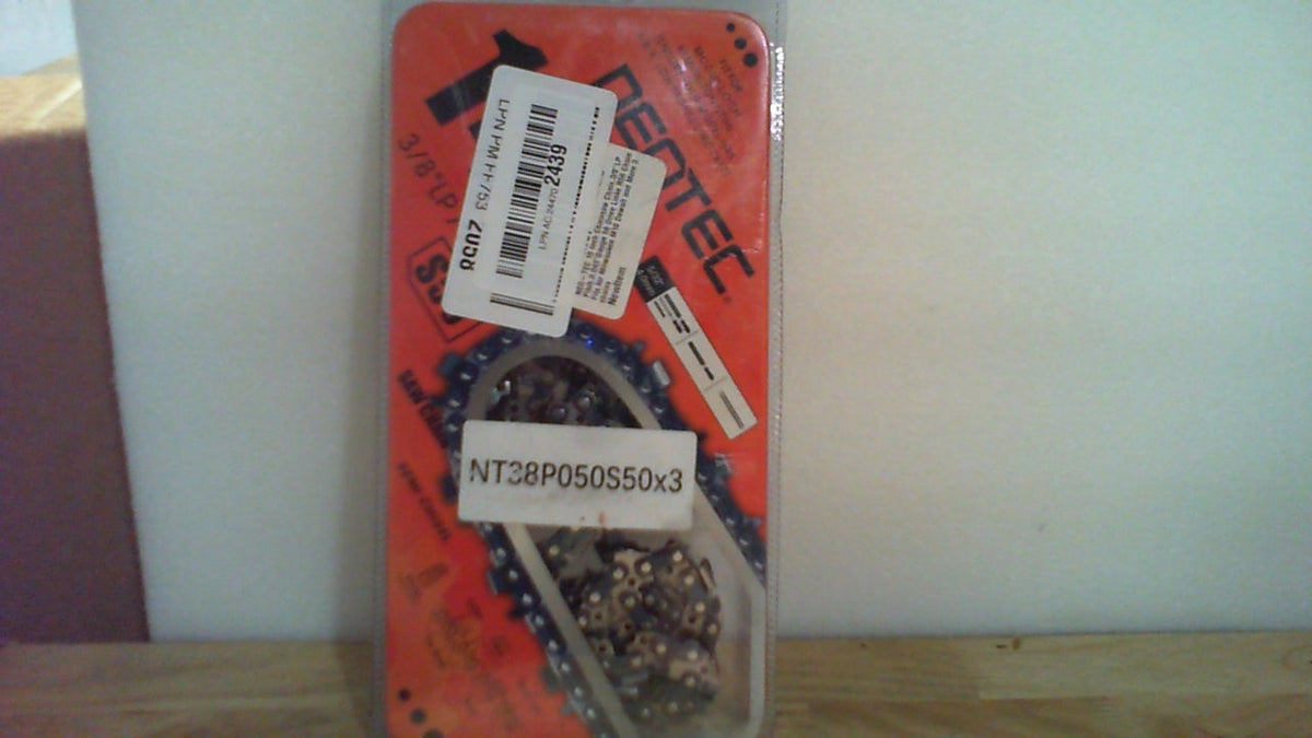 Cadena para motosierra NEO-TEC de 16 pulgadas, paso LP de 3/8", calibre 0.043", 56 eslabones de transmisión, cadena R56, compatible con Milwaukee M18, Dewalt y más.