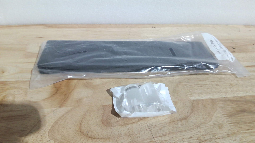 Soporte para cuchillos Yookeer de 2 piezas, soporte para cuchillos de hoja fija para colección, decoración rústica para el hogar o cabaña (negro, acrílico)