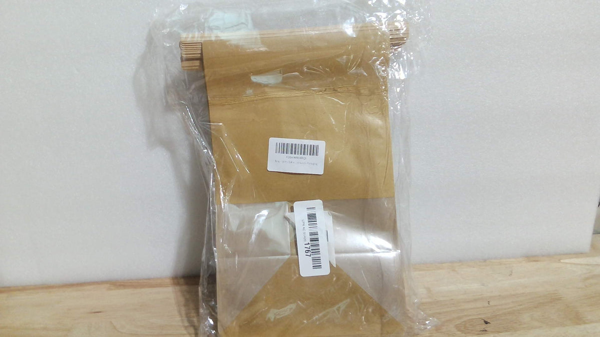 60 bolsas para panadería con ventana, 5.1 x 6.2 x 10.5 pulgadas, con cierre de lazo, resellables, para envasar galletas, panes caseros, palomitas de maíz, dulces, golosinas, snacks y productos horneados.