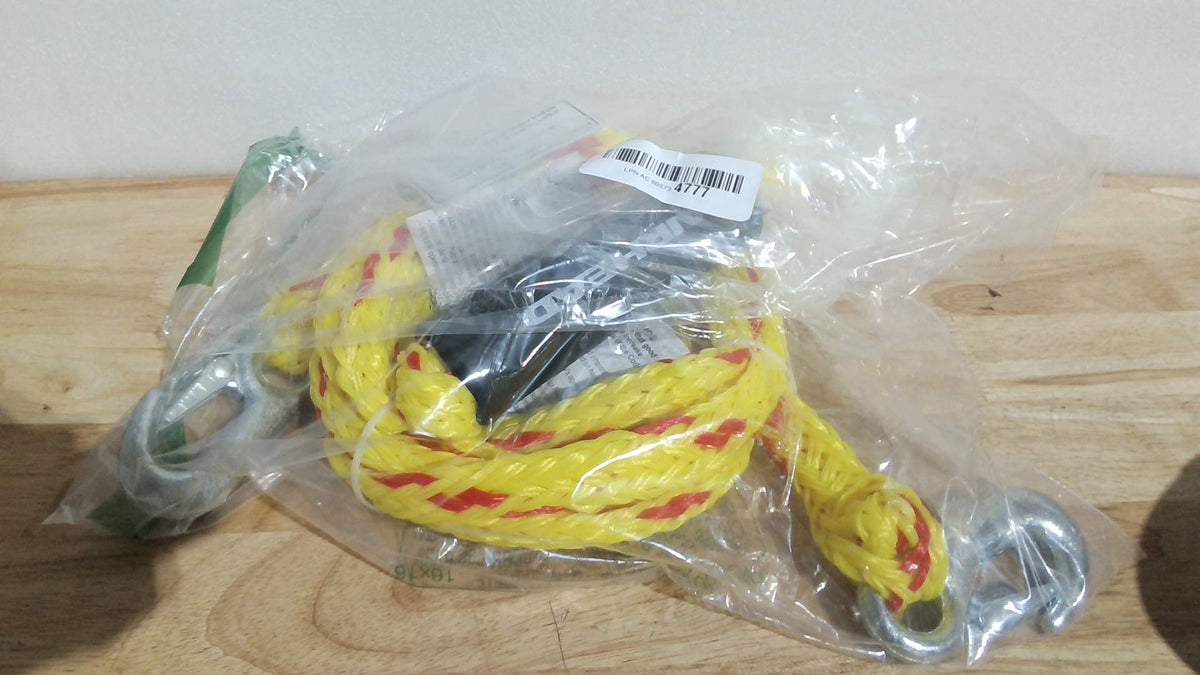 Arnés de remolque Airhead de alta resistencia para tubos remolcables de 1 a 4 personas, esquís acuáticos, tablas de wakesurf y wakeboards, 3,65 metros, negro.