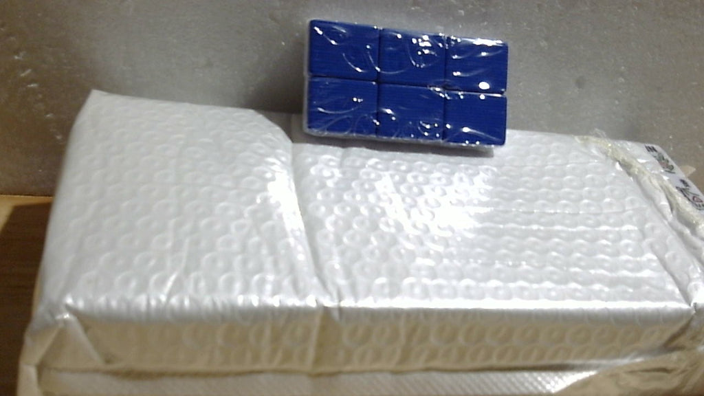 Juego de fichas de mahjong americano TIASUSAN con 166 fichas de reverso azul marino (1,2", solo fichas)