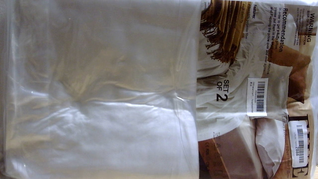 Rellenos para cojines decorativos EIUE, lavables a máquina, relleno de fibra de poliéster de primera calidad para sofá cama y cojines decorativos (blanco, 20x20 pulgadas)
