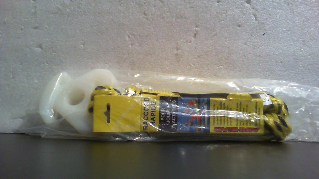 Conector Airhead Kwik-Connect, orificio de 1 pulgada de diámetro, cuerda de remolque para 1-4 personas para conexión de tubos, resistencia a la rotura de 6000 lb.