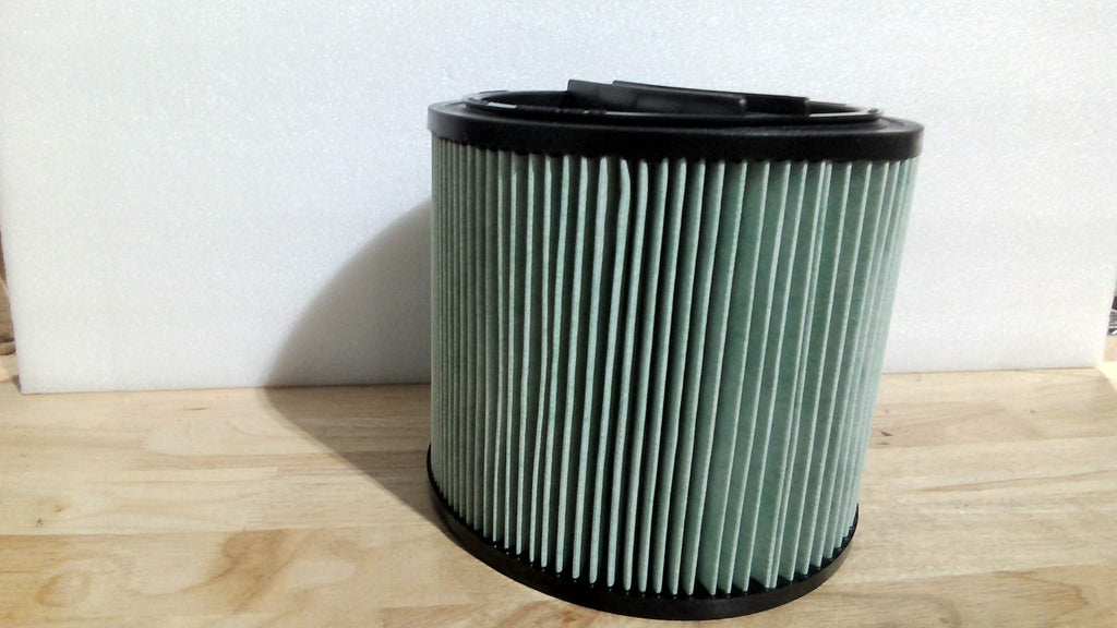 Filtro de cartucho de alto rendimiento Shop-Vac 90304/90344, compatible con la mayoría de aspiradoras Shop-Vac para sólidos y líquidos de 5 a 16 galones, filtro HEPA de alta eficiencia, lavable y reutilizable, 1 unidad.
