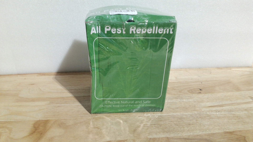 Paquete de 24 repelentes de ciervos con aceite de menta para mantener a los ciervos alejados de las plantas, potente repelente de ciervos para jardín, patio, árboles frutales, terraza, nuevo.
