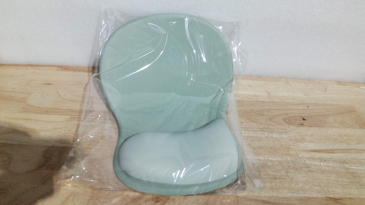 Alfombrilla de ratón ErgoComfort Gel con reposamuñecas - Alfombrilla ergonómica de oficina con soporte para la muñeca - Antideslizante, alfombrilla de diseño para escritorio, ideal para el hogar y la decoración de juegos (06Minty Dream)