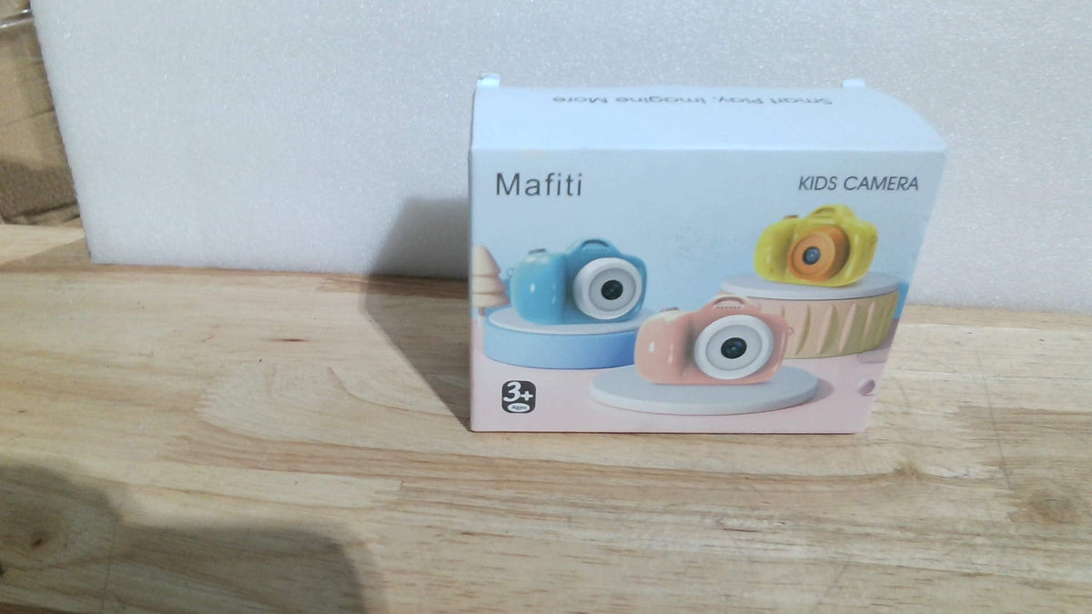 Cámara Mafiti para niños, mini cámara digital HD de 26 MP para selfies, cámara para niños pequeños con video 1080p, juguete para exteriores para vacaciones, regalo de cumpleaños y Navidad para niños y niñas de 3 a 8 años (naranja).