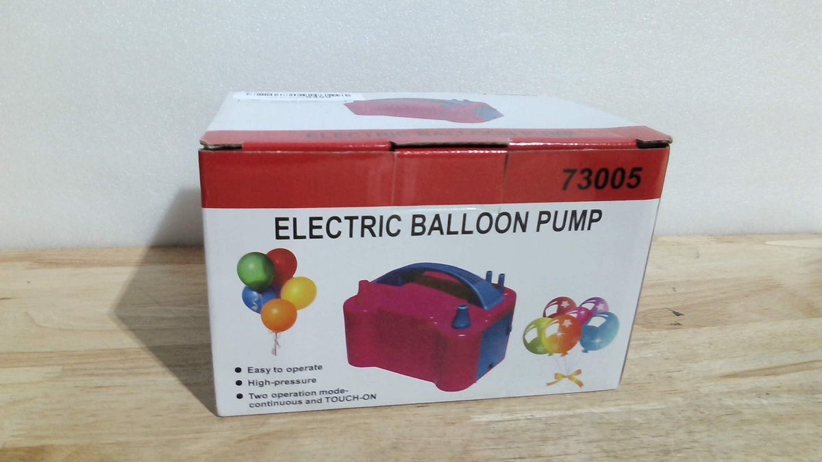 Bomba de aire eléctrica para globos IDAODAN, inflador portátil de globos con doble boquilla, 110 V, 600 W, ideal para decoraciones de fiestas #6499