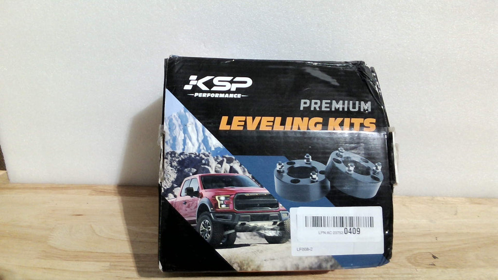 Kit de nivelación KSP de 2 pulgadas para F150 (2004-2026) 2WD y 4WD, espaciadores de elevación delanteros de aluminio forjado de grado aeronáutico, compatible con Ford Expedition 03-18 y Lincoln Mark LT - elevación de 2 pulgadas