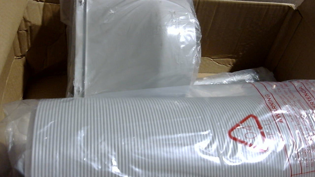 Kit de ventilación para aire acondicionado portátil Kxuhivc, sello de ventana ajustable con 5.9 pulgadas de diámetro, manguera de escape de 78.7 pulgadas de largo para unidad de aire acondicionado