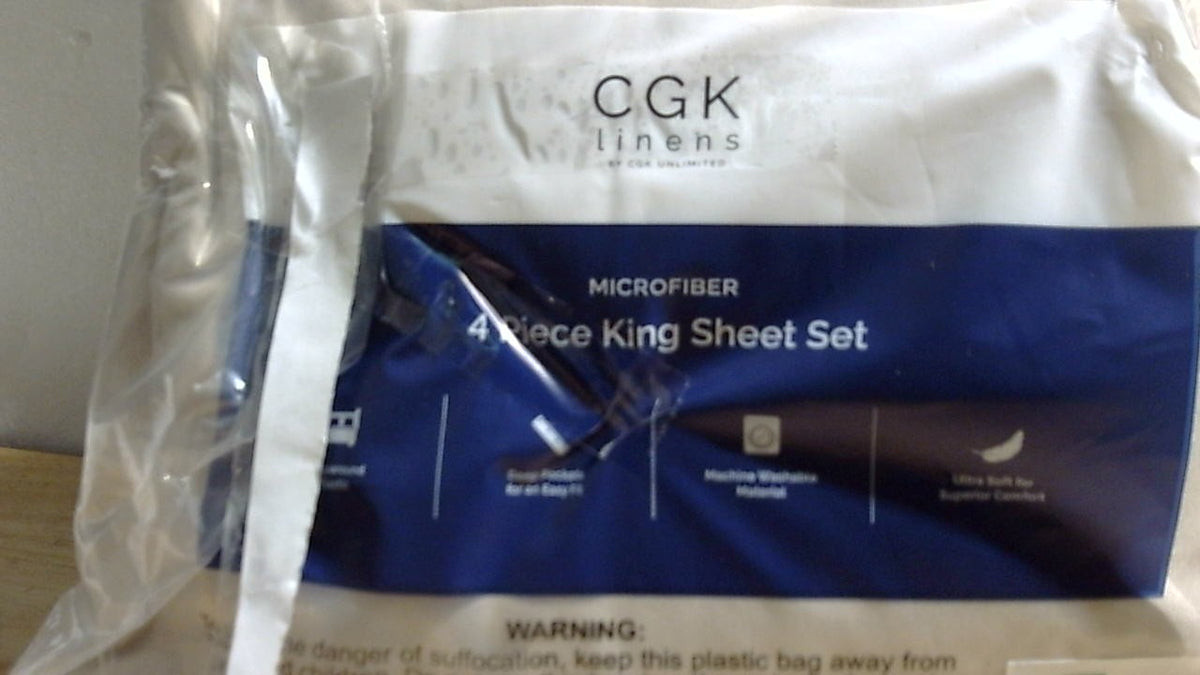Juego de sábanas King Size de 4 piezas - Sábanas cómodas, transpirables y frescas - Sábanas de lujo para hotel, para hombres y mujeres - Bolsillos profundos, fácil ajuste