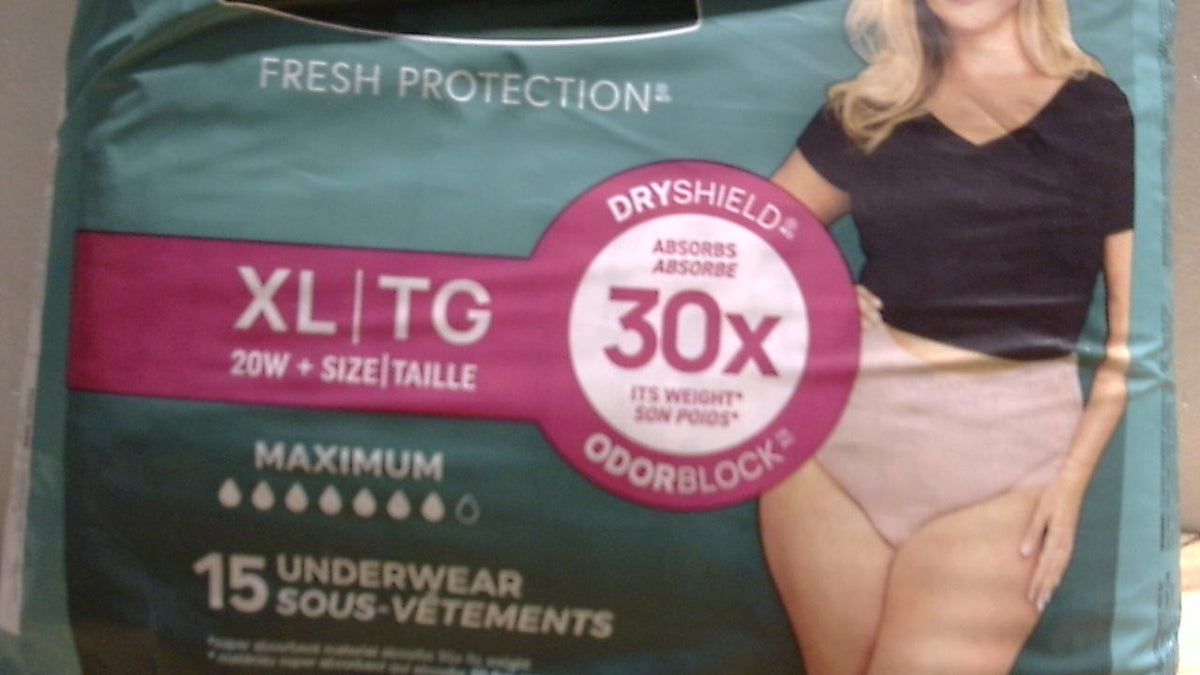 Pañales para adultos Depend Fresh Protection, ropa interior para incontinencia femenina, desechables, máxima protección, talla XL, color rubor, paquete de 15 unidades, el empaque puede variar.