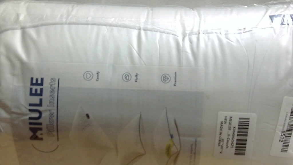 MIULEE Paquete de 2 rellenos para cojines de exterior de 20x20, rellenos decorativos cuadrados impermeables para cojines de patio, sofá, jardín, porche y sofá.