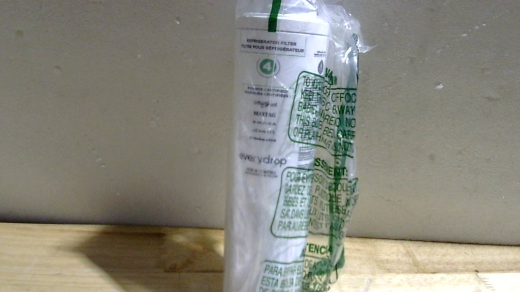 everydrop® de Whirlpool, filtro para refrigerador de hielo y agua, modelo 4, EDR4RXD1, paquete individual.