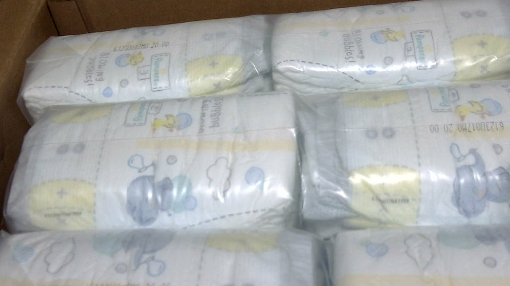 VIENEN EN CAJA-Pañales Pampers Swaddlers, talla 3 (6-12 kg), 168 unidades, hipoalergénicos, absorbentes, mantienen al bebé seco y cómodo, pañales desechables seguros para la piel.