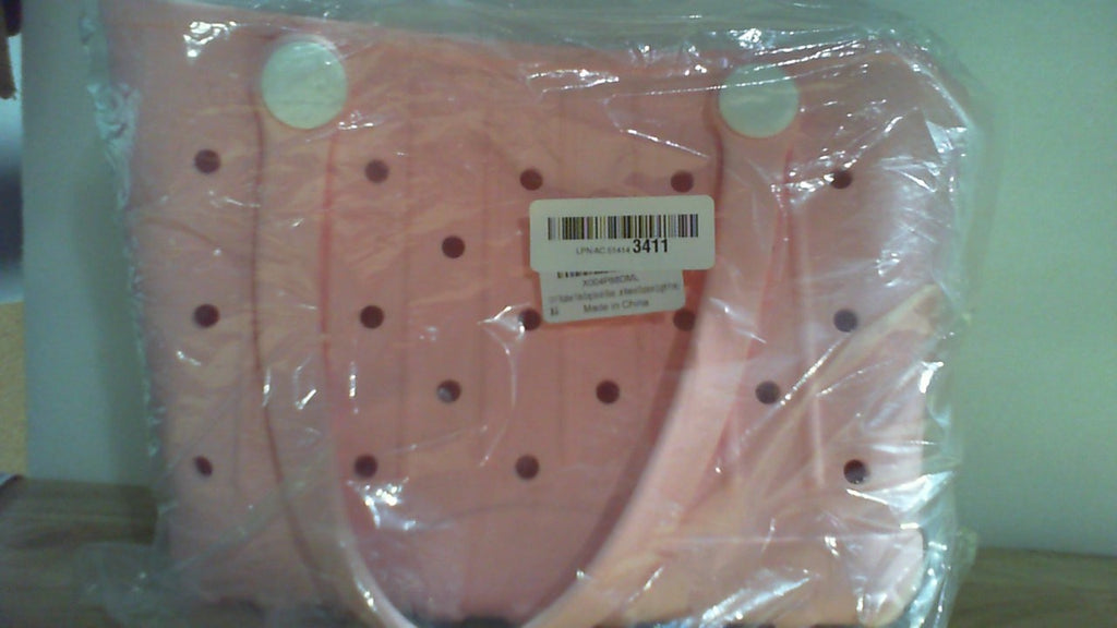 Bolso de mano de goma CXY, pequeño, impermeable, lavable, para playa, ideal para deportes, barcos, mercados y actividades al aire libre (rosa claro).