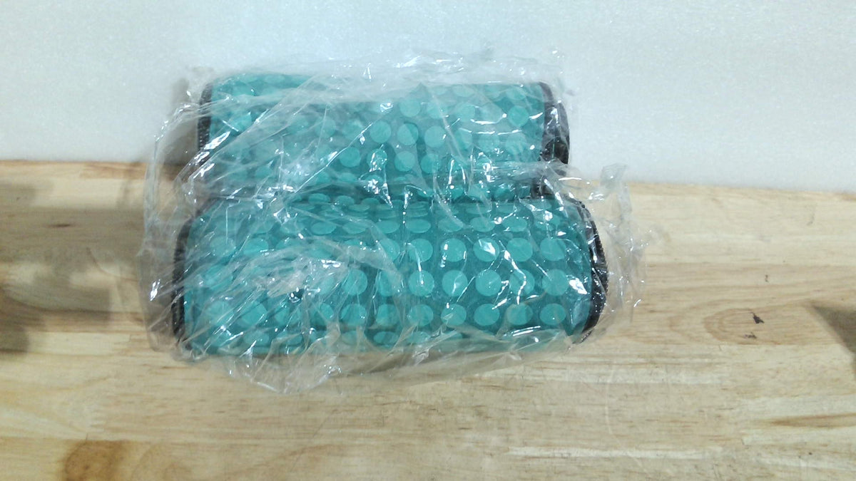 Funda antideslizante Vincreem de 2, 4 m (8 pies) para barandillas de piscinas, con cremalleras, para cubiertas de barandillas de piscinas y patios, fabricada con neopreno color turquesa, accesorios de natación, empuñaduras antideslizantes