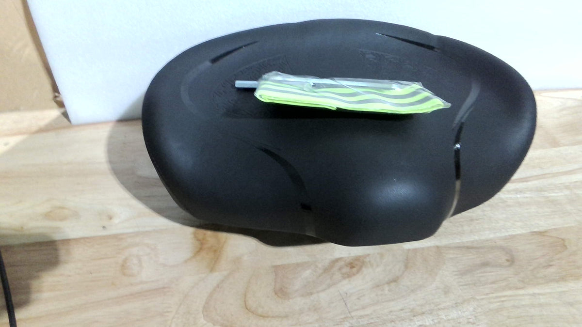 asiento de bicicleta extra ancho y acolchado (oversized)