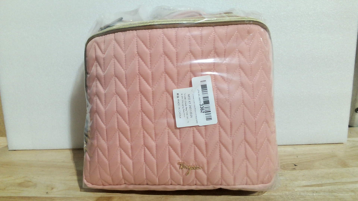 Bolso cambiador Tonyeee, bolso cambiador grande impermeable, bolso para hospital para parto, bolso para bebé con estuche para chupete, bolso cambiador de viaje con cambiador, rosa