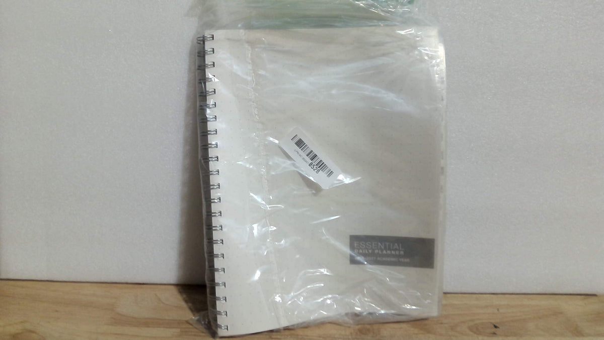 Agenda mensual y semanal ESSENTIAL 2026-2027 con pestañas, 21,5 x 28 cm: 14 meses (mayo de 2026 - junio de 2027), diseño profesional, sencillo y fácil de usar, con cubierta de polietileno esmerilado para mayor protección.