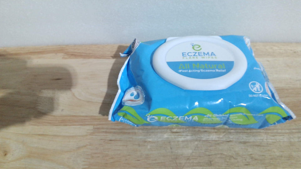 Toallitas para brotes de eccema™ - Alivio rápido y totalmente natural del eccema, antipicazón, reduce la inflamación y protege la barrera cutánea, calma y previene futuros brotes, equilibra el pH, solución práctica para llevar a todas partes, 72 unidades
