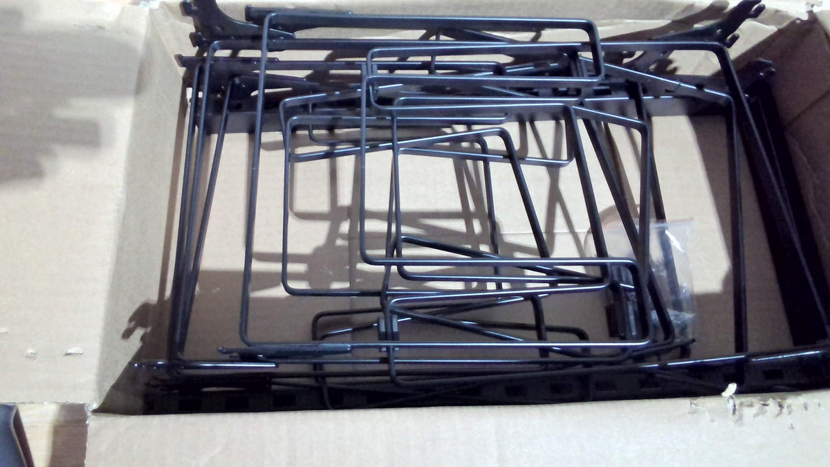 Soportes para estantes flotantes Redunest, paquete de 6 soportes en L resistentes para estantes, soportes de encimera de acero inoxidable negro de 8 pulgadas, montaje en pared para madera