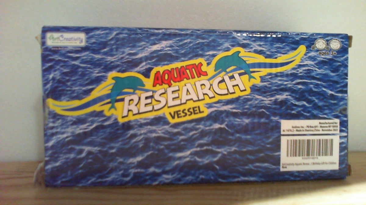 Embarcación de investigación acuática ArtCreativity, barco de juguete a pilas para niños, flota en el agua, juguete flotante para bañera y piscina para niños y niñas, el mejor regalo de cumpleaños para niños.