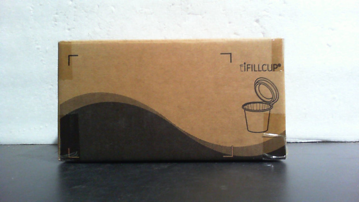 48 cápsulas iFillCup: usa tu café favorito, compatible con todas las cafeteras K-Cup, ahorra cientos de dólares, contiene un 50 % más de café para una infusión más intensa o una taza más grande para el trayecto matutino al trabajo (rojo).