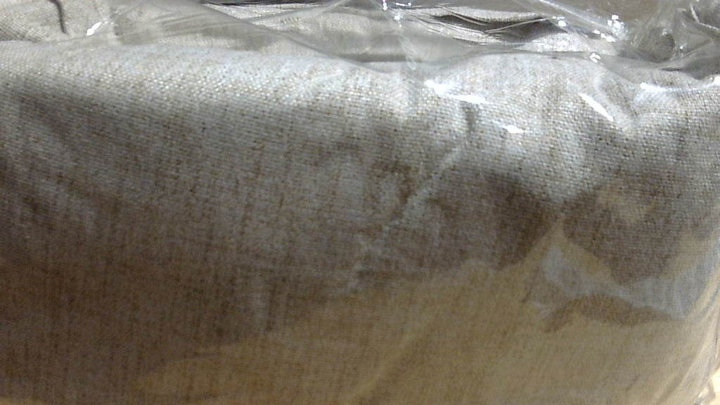 Cortinas y visillos Gleantdeco de lino natural de 259 cm de largo, plisados, 100% opacos, para dormitorio/sala de estar, estilo rústico, juego de 2 paneles, cortina térmica aislante para oscurecer la habitación.