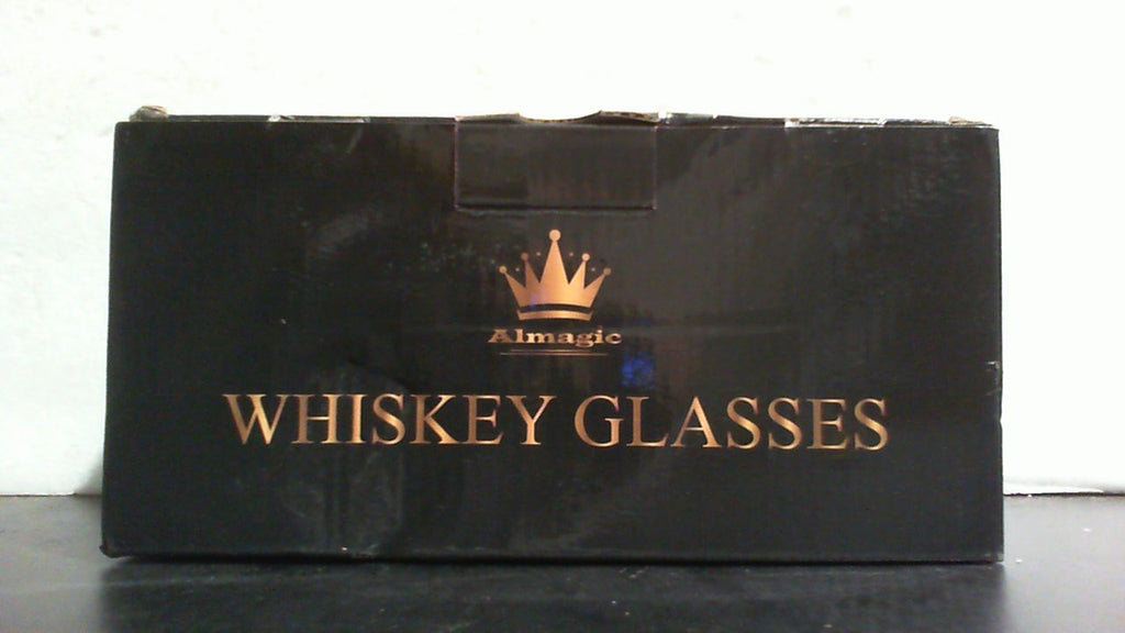 Juego de 2 vasos de whisky con moldes para bolas de hielo, vasos de cristal Old Fashioned Rocks de 295 ml, vaso para bourbon en caja de regalo, artículos de bar de primera calidad para whisky, scotch, bourbon, coñac, cócteles, regalo para hombres