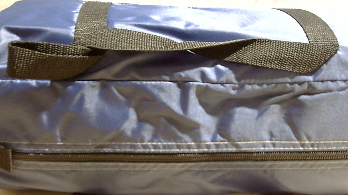 Tienda de campaña azul para perros GDanes - Cama portátil para perros de interior/exterior con almohadilla suave para perros grandes, 42 x 42 x 32 pulgadas