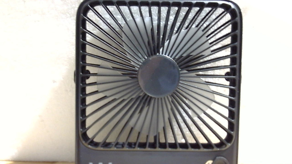 Ventilador portátil de viaje Warmco de 10000 mAh, 7 pulgadas, hasta 24 horas de funcionamiento, ultradelgado, silencioso, recargable, con pantalla digital, ideal para camping, oficina, dormitorio y cruceros.