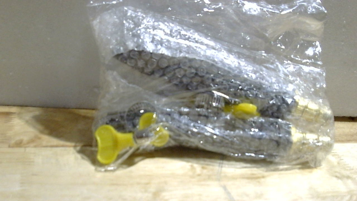 Pistola de agua a alta presión para lavado de autos (2 unidades) con boquilla de refuerzo, patrones de rociado ajustables, nuevo pulverizador multifunción para riego de césped y jardín (modelo 2026) para regar plantas y verduras, y lavar autos.