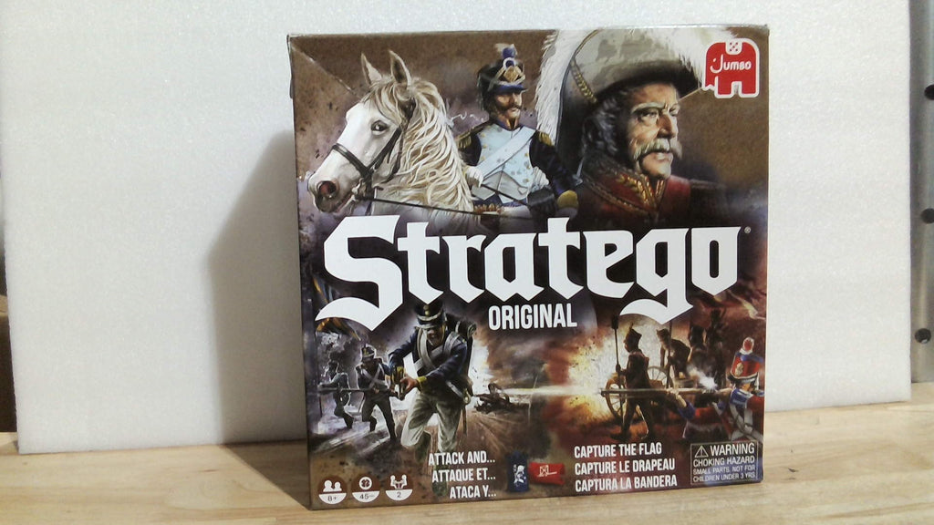 Jumbo, Stratego - Original, Juego de mesa de estrategia, 2 jugadores, a partir de 8 años