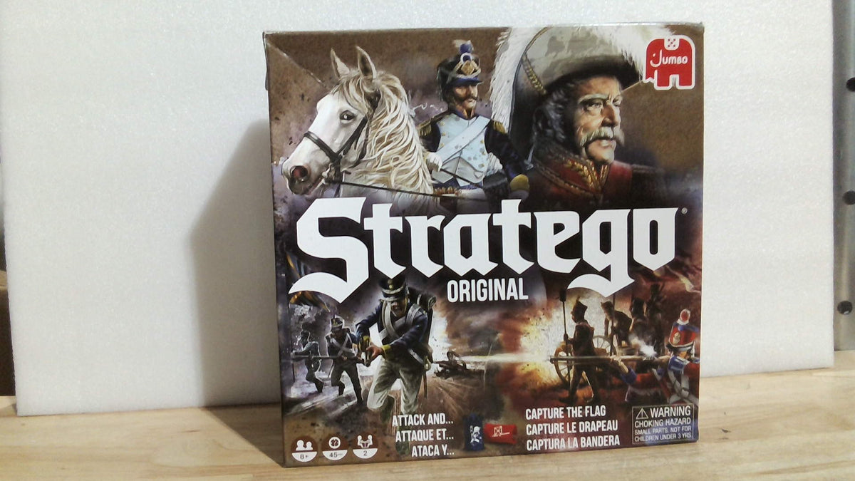 Jumbo, Stratego - Original, Juego de mesa de estrategia, 2 jugadores, a partir de 8 años