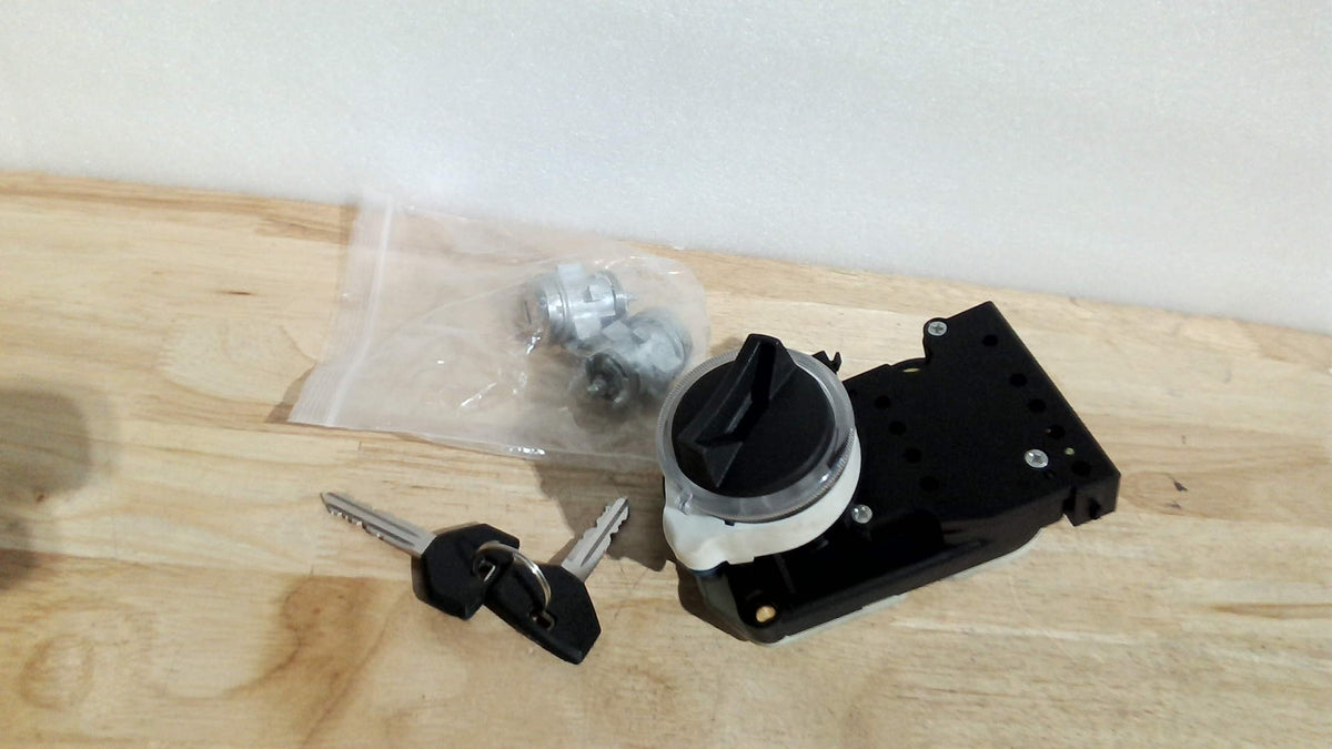 Cilindro de cerradura de encendido, carcasa, 2 cerraduras de puerta y 2 llaves. Compatible con Dodge Ram 1500, 2500, 3500 (1994-2002), Dakota, Durango y Viper (1997-2000). Reemplaza los números de pieza: 5003845AA, 56021346AB, 5003893AA y 4723484.